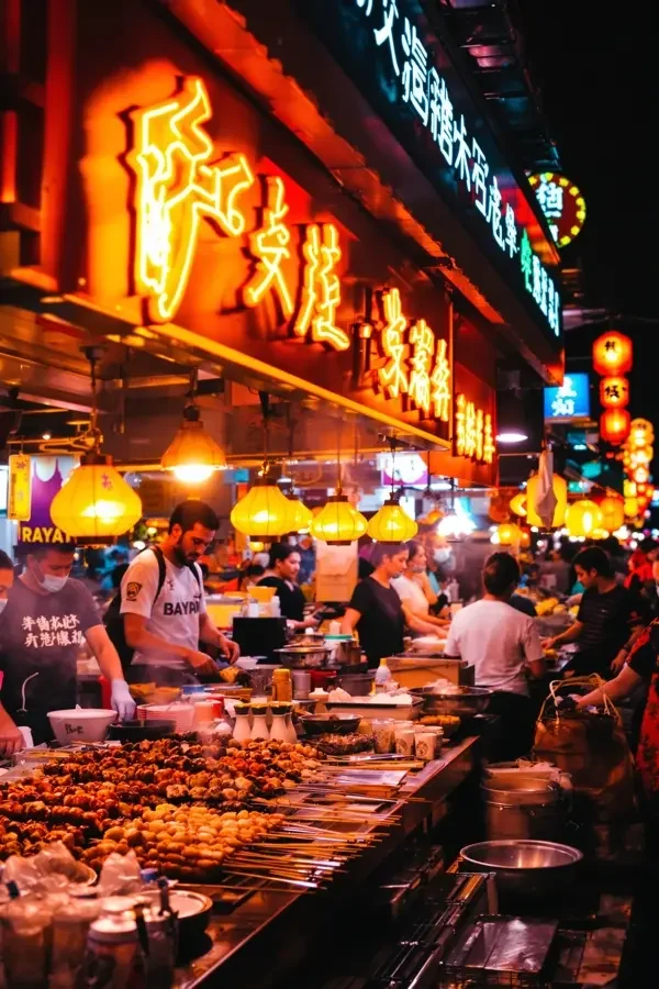 夜市一百味 纪录片 封面 · 美食 人文